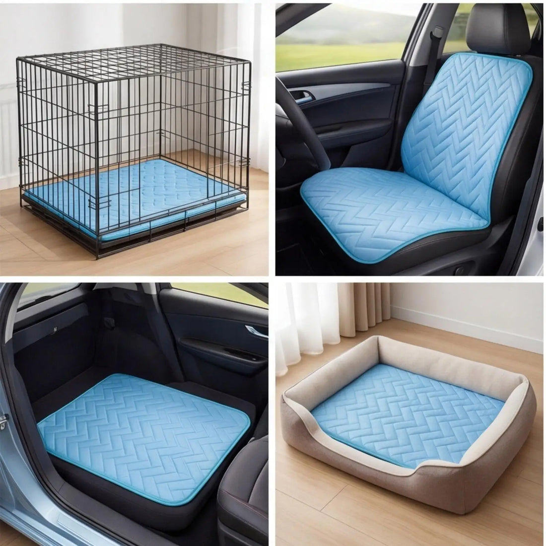 Summer Pet Mat Cooling Dog Pad For Dogs Cat Blanket Sofa Breathable Pet Bed Washable Self Cooling Cat Ice Pad Pet Supplies