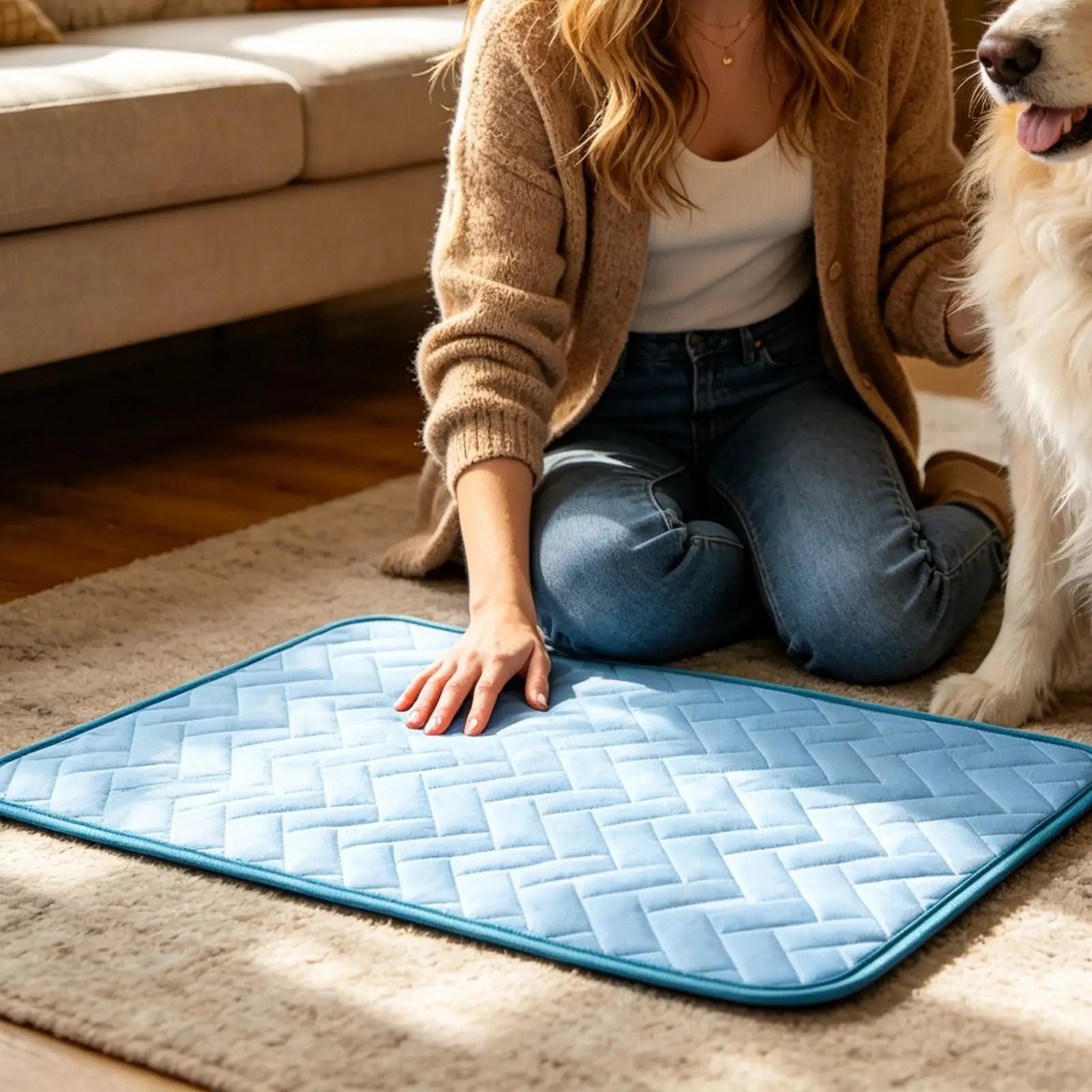 Summer Pet Mat Cooling Dog Pad For Dogs Cat Blanket Sofa Breathable Pet Bed Washable Self Cooling Cat Ice Pad Pet Supplies