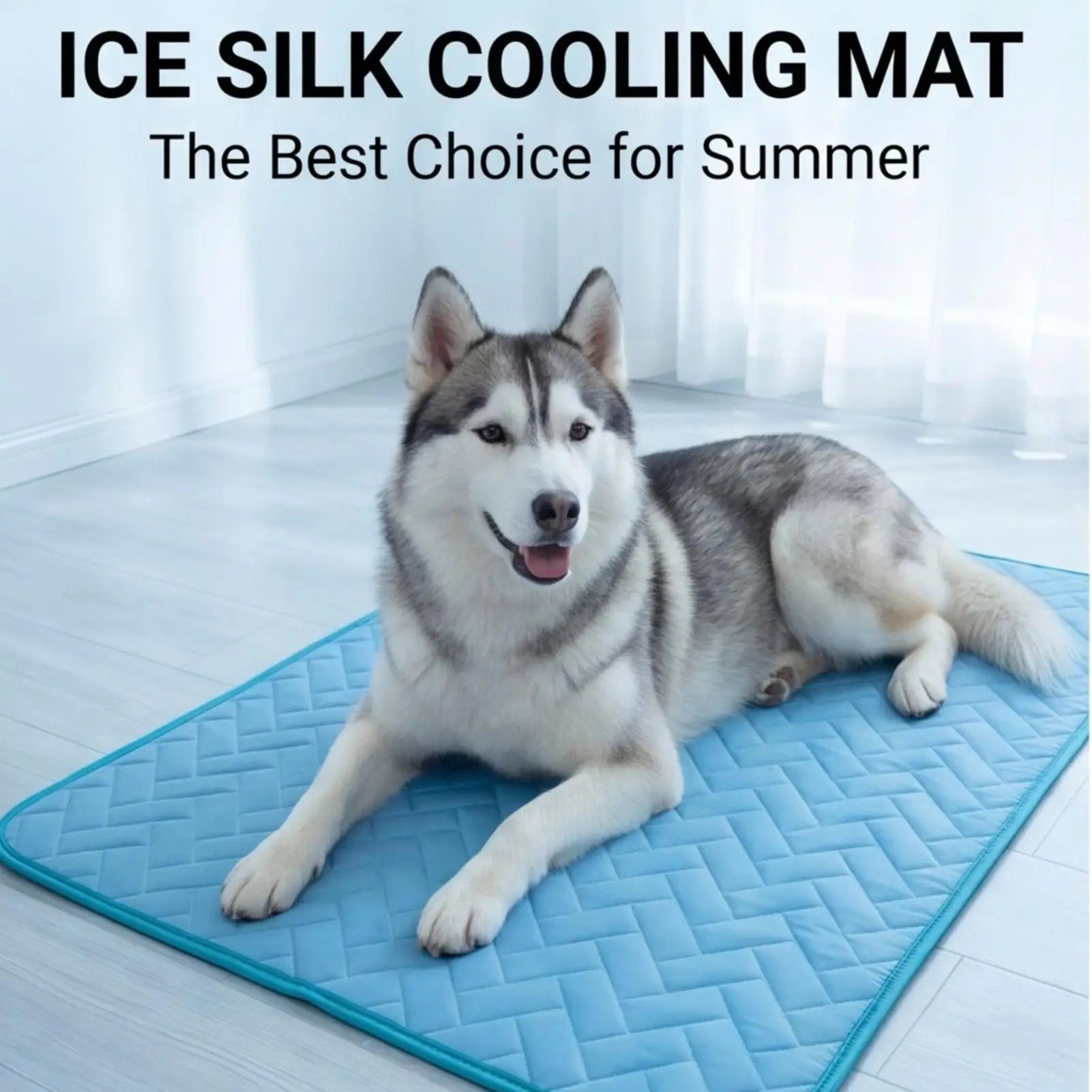 Summer Pet Mat Cooling Dog Pad For Dogs Cat Blanket Sofa Breathable Pet Bed Washable Self Cooling Cat Ice Pad Pet Supplies
