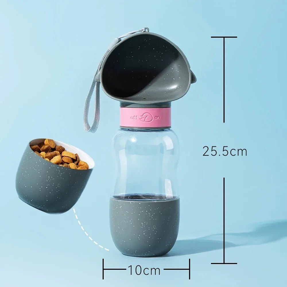 Portable Dog Water Bottle Feeder Pet Drinker Bowl for Small Large Dogs Puppy Cat Outdoor Travel Drinking Chihuahua Accessories