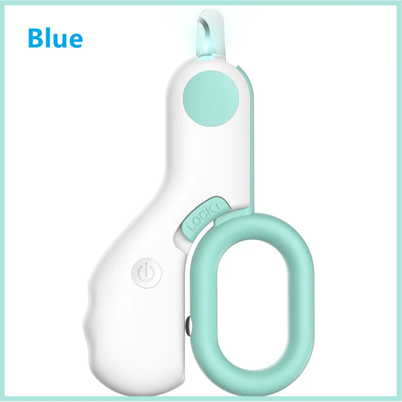 Professional Cat Nail Clipper Cat Cutter With LED Light Pet Nail Clipper for Dog Grooming Claw Scissors Care Tools Pet Products