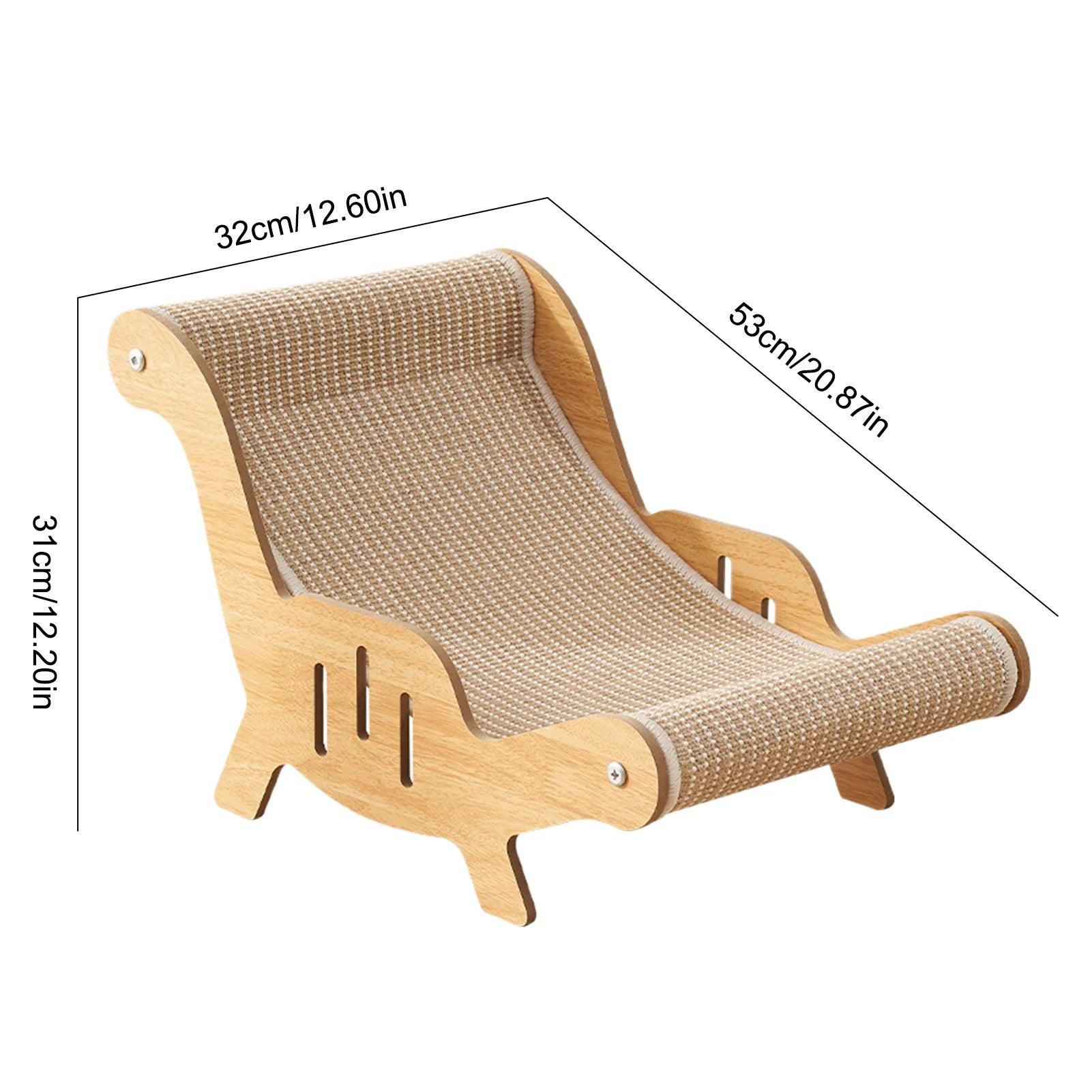 Sisal Cat Scratching Pad Reusable Cat Scratcher Cat Scratch Bed Nest for Pet Sleeping Playing Grinding Small Medium Large Cats