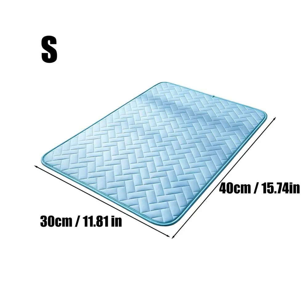Summer Pet Mat Cooling Dog Pad For Dogs Cat Blanket Sofa Breathable Pet Bed Washable Self Cooling Cat Ice Pad Pet Supplies