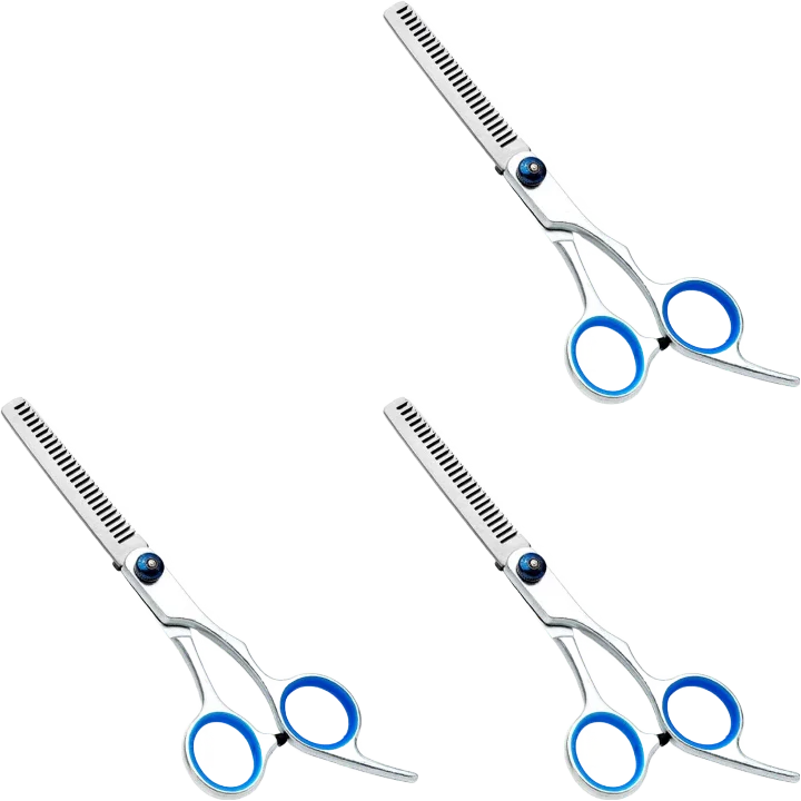 1/2/3pcs Pet Grooming Safety Scissors Hair Cutting Curved Thinning Comb Shears Sets For Home Dogs Cats Salon